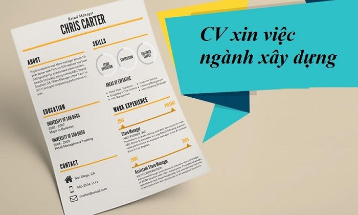 Tuyệt chiêu viết CV ngành kỹ sư công trình xây dựng mới nhất
